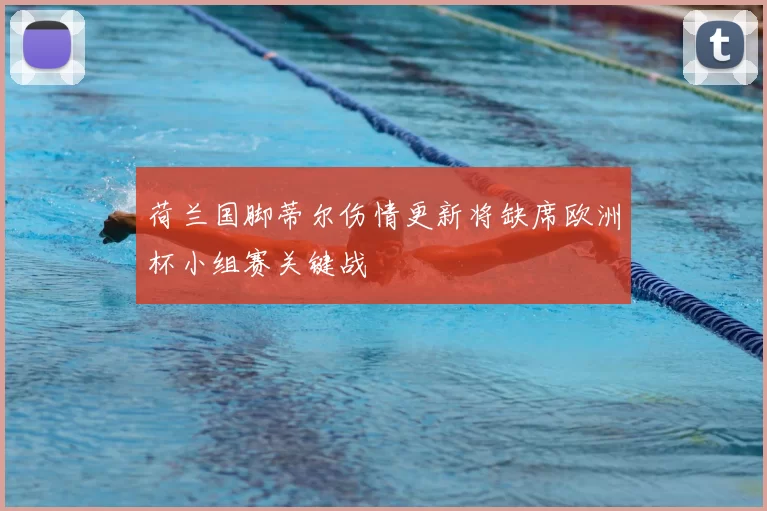 荷兰国脚蒂尔伤情更新将缺席欧洲杯小组赛关键战